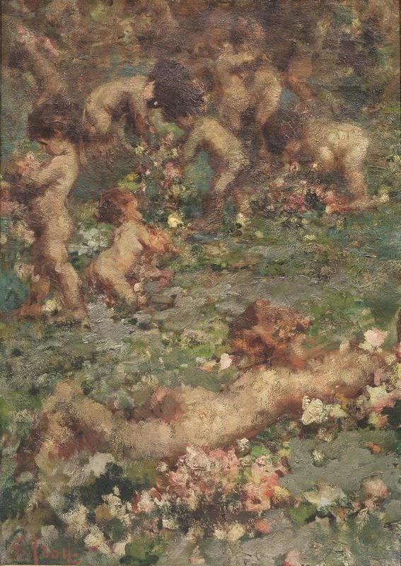 Putti che giocano